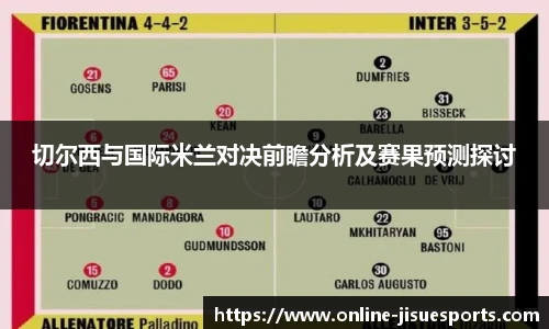 切尔西与国际米兰对决前瞻分析及赛果预测探讨